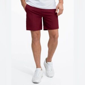 Swet Tailor NEW NWT Mens 2XL Claret Red Active Lined Shorts Golf Gym Athletic